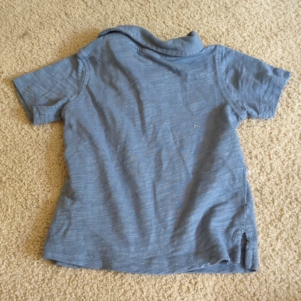 Gymboree Baby Boy Shirt Bundle 2 Polos & Bodysuit 12-18 M & Button Down 18-24M